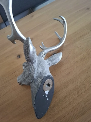 Wand-Deko  Hirschkopf Bild 5