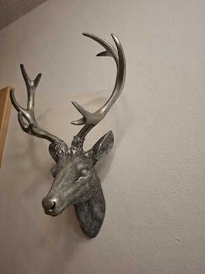 Wand-Deko  Hirschkopf Bild 2