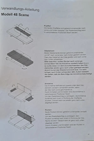Designer-Sofa gebraucht Bild 8