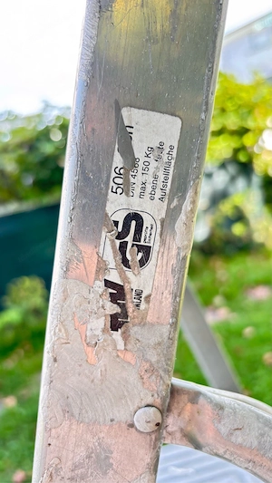 >> Professionelle Aluminium GS-Leiter << Bild 2