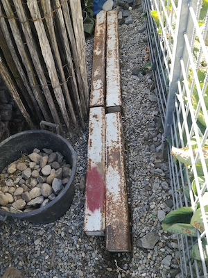 Formrohr gefüllt mit Beton,  für Anker, Fundament, Schweißgrund Bild 2