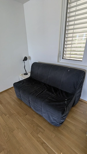 Schlafsofa IKEA NYHAMN (Dunkelgrau Schwarz)   Top Zustand & Hygienisch Bild 3