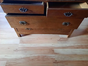 Kommode Vintage Tanne massiv Bild 2