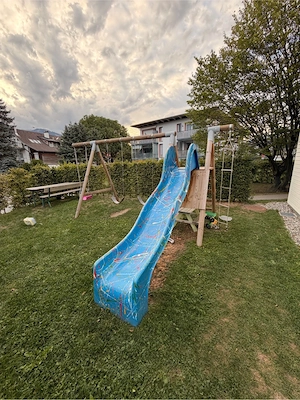Schaukel mit Rutsche Bild 4