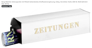 Zeitungsrolle weiß neu