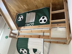 Spielbett 90*200 mit Zubehör zu verkaufen