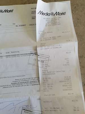 Mobiles Klimagerät wie Neu, 3 Monate alt mit RE  Bild 3