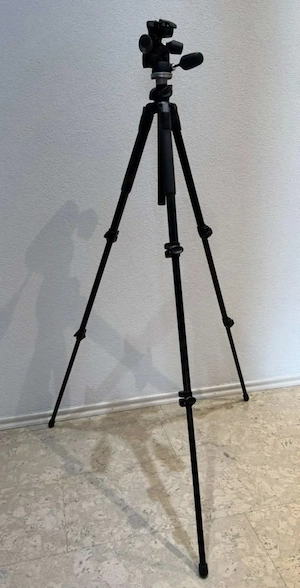 Stativ Manfrotto 3-Wege-Stativkopf Bild 2