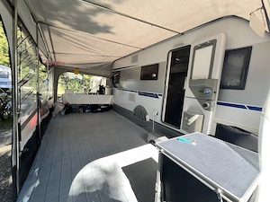 Vorzeltboden   Campingboden aus Schaltafeln  Bild 2