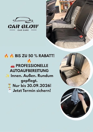 Rabatt auf Autoaufbereitung