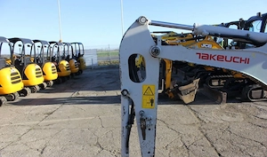 Takeuchi TB216 Minibagger Mini-bagger Bild 4