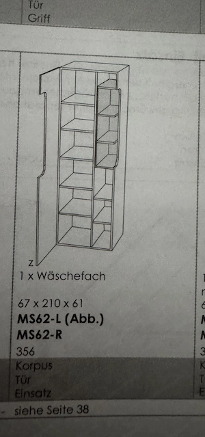 Eckkleiderschrank plus ein türiger schrank Bild 3