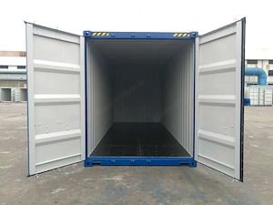 20 Fuß blau High Cube NEU Seecontainer Container Self Storage Bild 3