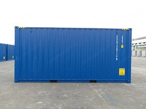 20 Fuß blau High Cube NEU Seecontainer Container Self Storage Bild 2