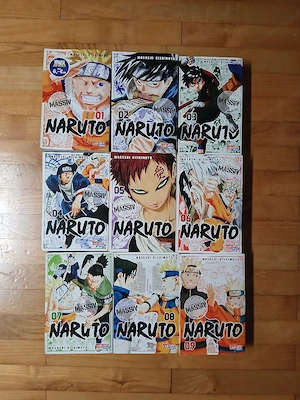Naruto 1-9 