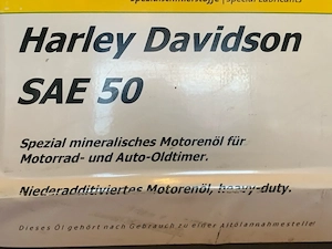 Motoröl SAE 50 2-Takt Harley, Puch, Oldtimer, von T4 Tevier  Bild 2