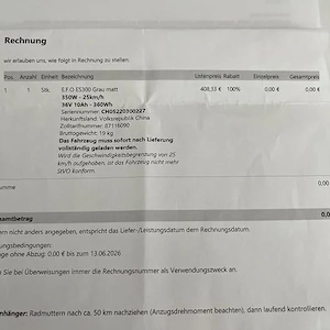 E-Scooter Neu mit Blinker + Ladegerät Bild 5