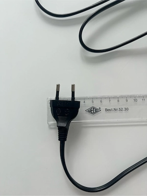 Stromkabel Netzkabel I-sheng SP-021A  2,5 A   250 V  1 m lang Bild 3
