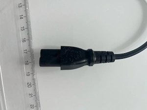 Stromkabel Netzkabel I-sheng SP-021A  2,5 A   250 V  1 m lang Bild 8