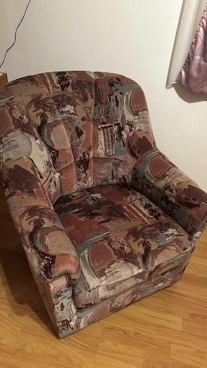 Vitage Sessel gepolstert, Clubheim Sessel