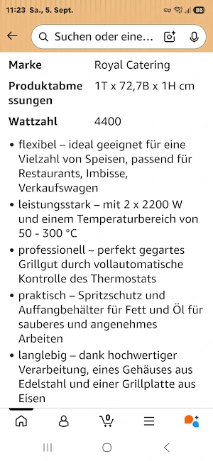 Elektrogrillplatte  Bild 6