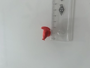 Kleine rote Figur mit Saugnapf   Stikeez-Stil 3D-Druck, ca. 2,5 Bild 4