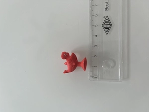 Kleine rote Figur mit Saugnapf   Stikeez-Stil 3D-Druck, ca. 2,5 Bild 5
