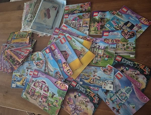Große Kiste Lego mit Anleitungen  Bild 2