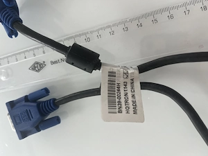 Original Samsung VGA-Kabel BN39-00244H   D-Sub auf D-Sub   150 cm schwarz Bild 4