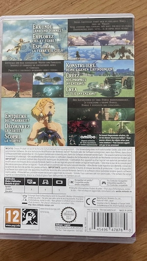 Nintendo Switch Zelda Tears of the kingdom Spiel  Bild 4