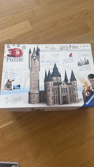 Harry Potter Hogwarts Schloss Astronomie Turm Ravensburger 3D Puzzle