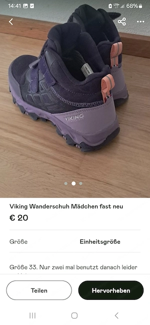 Wanderschuhe Mädchen Bild 2