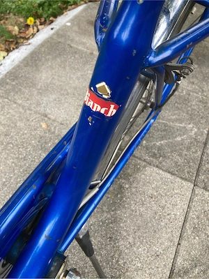 Altes italienisches Bianchi Klapprad 70er Jahre Bild 8