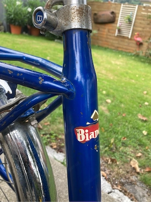 Altes italienisches Bianchi Klapprad 70er Jahre Bild 7