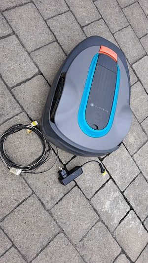 Rasenmähroboter Gardena Sileno City 500, gebraucht, voll funktionsfähig Bild 3
