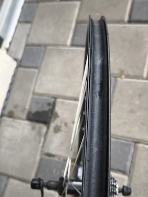 Hinterradfelge Fahrrad Laufrad V-Brake 9-fach 19cx622 28" inkl. Shimano Deore Kassette  Bild 5