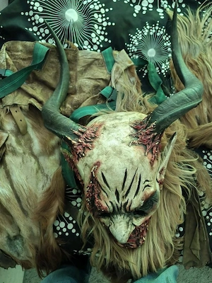 Krampusmaske Krampus Maske Bild 4