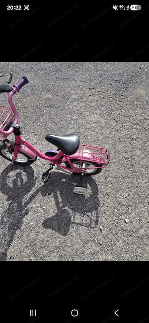 Kinderrad mit Stützräder Bild 3