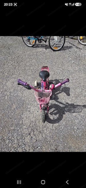 Kinderrad mit Stützräder Bild 2