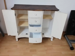 Kommode Holz vintage Bild 2