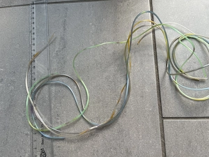 4 bunte Gummibänder   Elastische Kordeln zum Basteln & Dekorieren 80 cm Bild 3