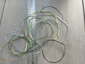4 bunte Gummibänder   Elastische Kordeln zum Basteln & Dekorieren 80 cm Bild 2