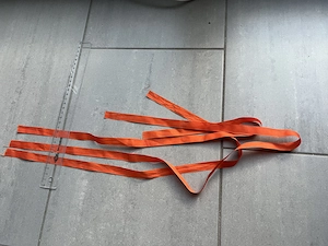 Stoffbänder Satinbänder orange 1,5 cm breit zum Basteln, Schenken oder DIY-Projekte Bild 3