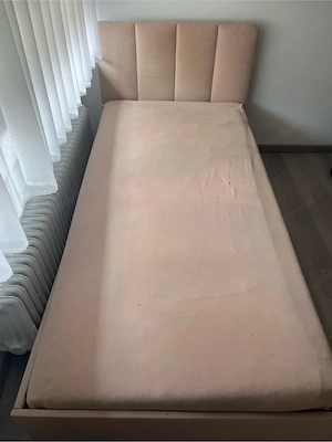 einzelbett mit matratze Bild 2