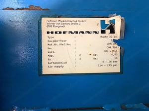 Reifenmontiermaschine Hofmann Monty 22.se Bild 2