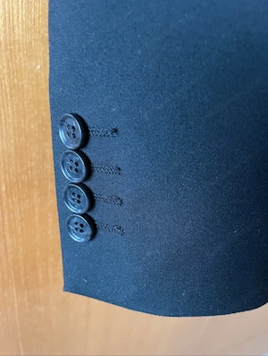 Anzug schwarz Größe 48 Bild 3