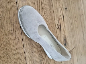 Ballerinas hellgrau, Marke Gabor, Größe 37,5 Bild 2