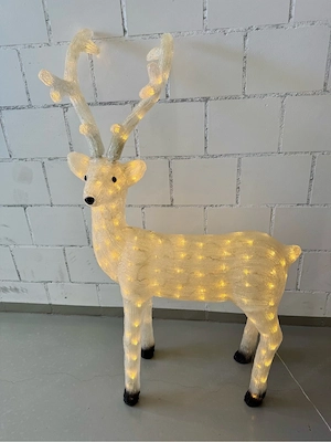 Weihnachtsbeleuchtung Rentier LED