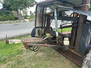 Zuschneidemaschine Ablängvorrichtung für Rundholz Brennholz Bild 7
