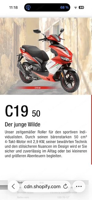 Zündapp Roller 50 ccm Bild 6